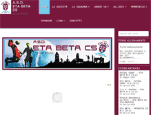 Tablet Screenshot of etabetac5.it